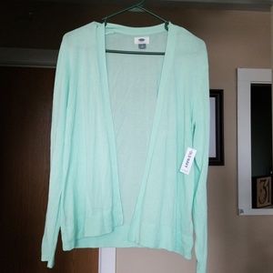 Old Navy Mint Open Front Cardigan - NWT